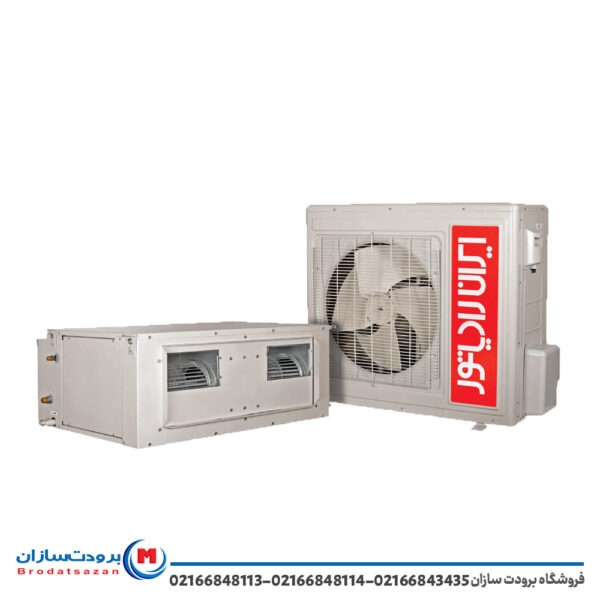 داکت اسپلیت 36000 ایران رادیاتور مدل IAC-36CH/DUCT/A